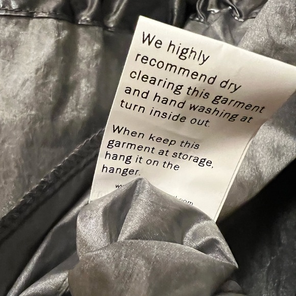 NWT Emin & Paul metallic trench coat - Picture 4 of 7